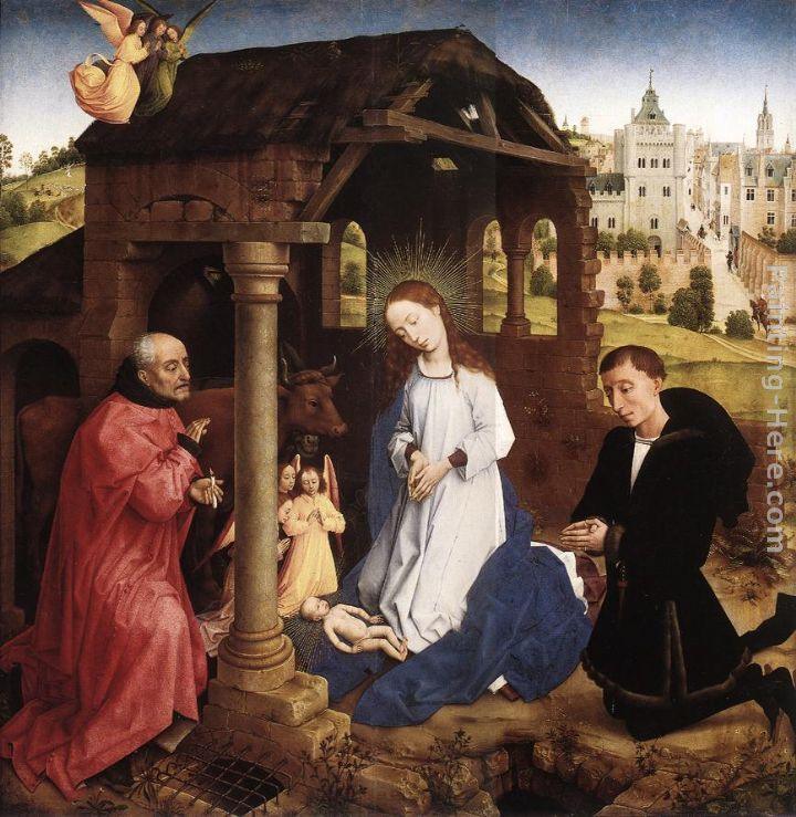 Rogier van der Weyden Pierre Bladelin Triptych - central panel